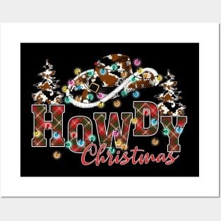 Howdy Christmas Posters and Art